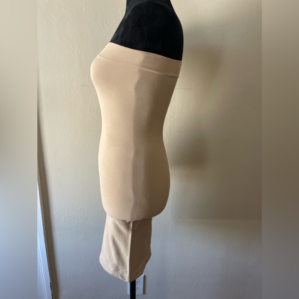 Cass Invisbella nude tube dress shapewear, size M/L, like new - Picture 2 of 4